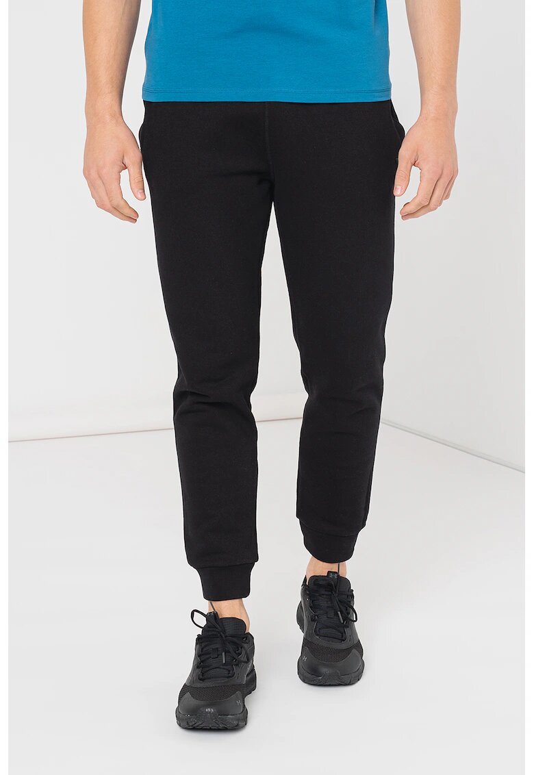 Guess Pantaloni de trening cu croiala slim-fit si snur - Negru stins