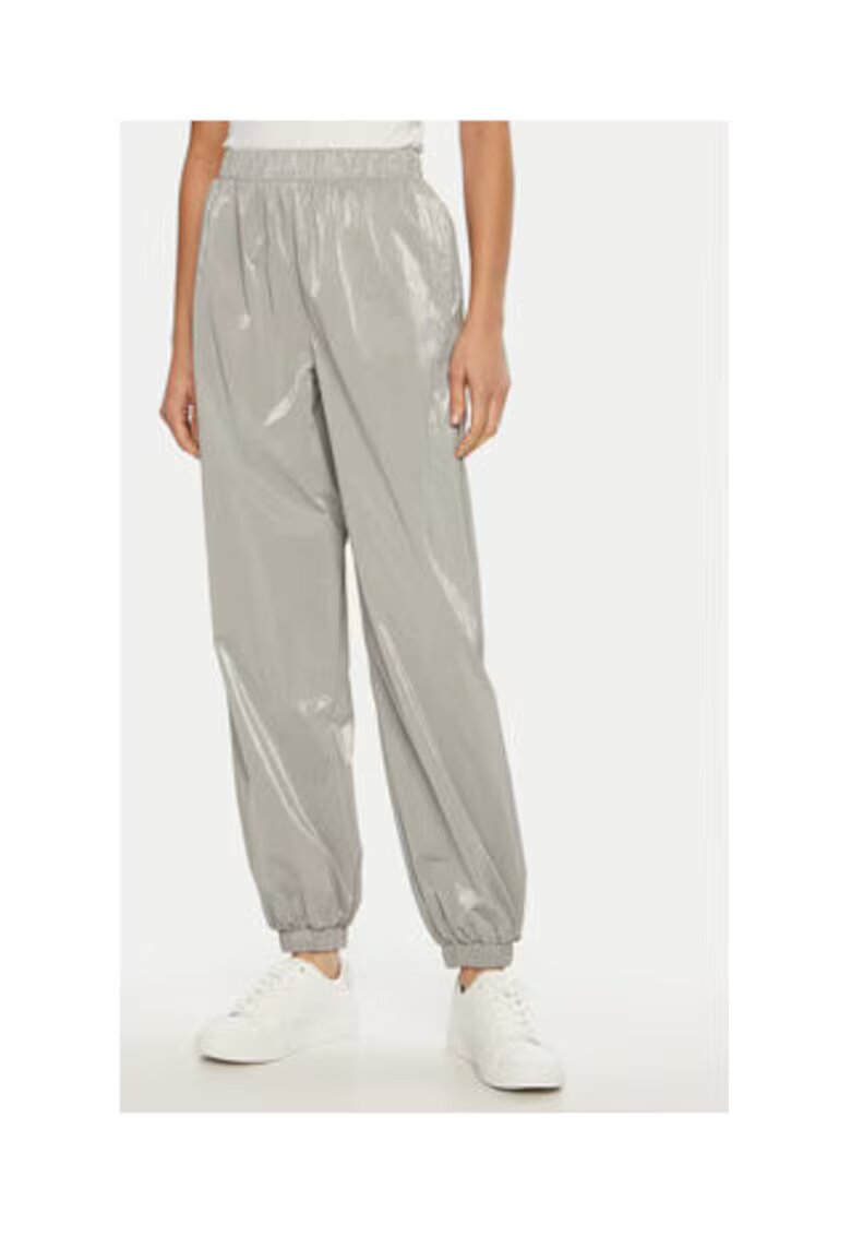 Guess Pantaloni de trening din poliamida cu aspect lucios