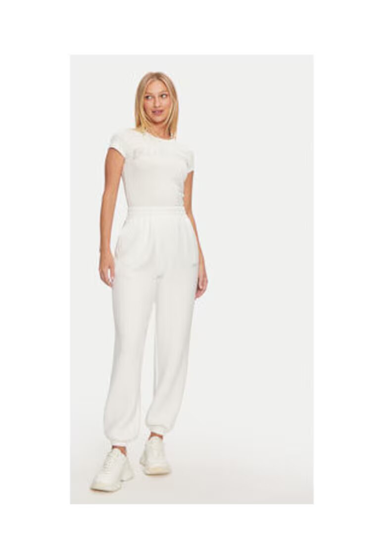Guess Pantaloni de trening regular fit cu talie elastica