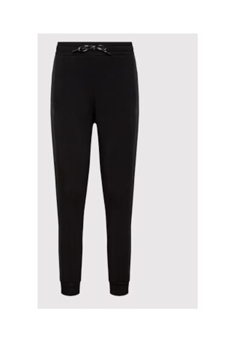 Guess Pantaloni de trening uni cu talie ajustabila