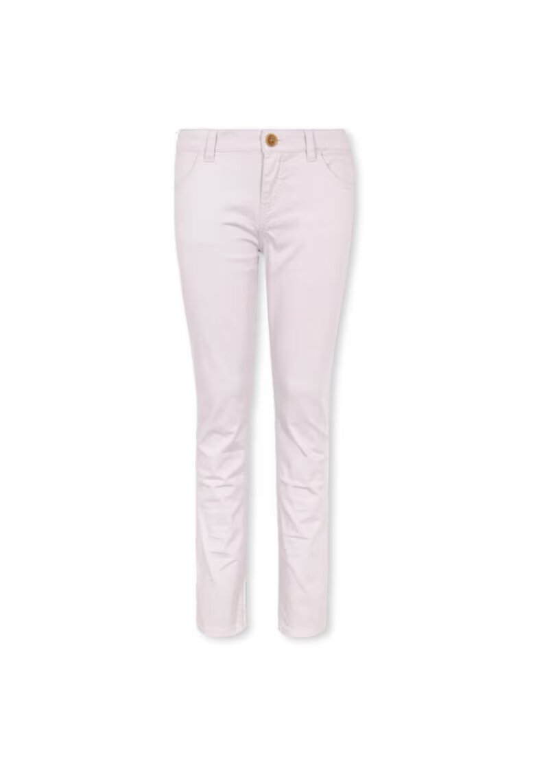 Guess Pantaloni fete bej stretch 134