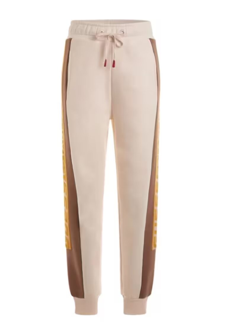 Guess Pantaloni pentru femei - Roz din Bumbac - Roz