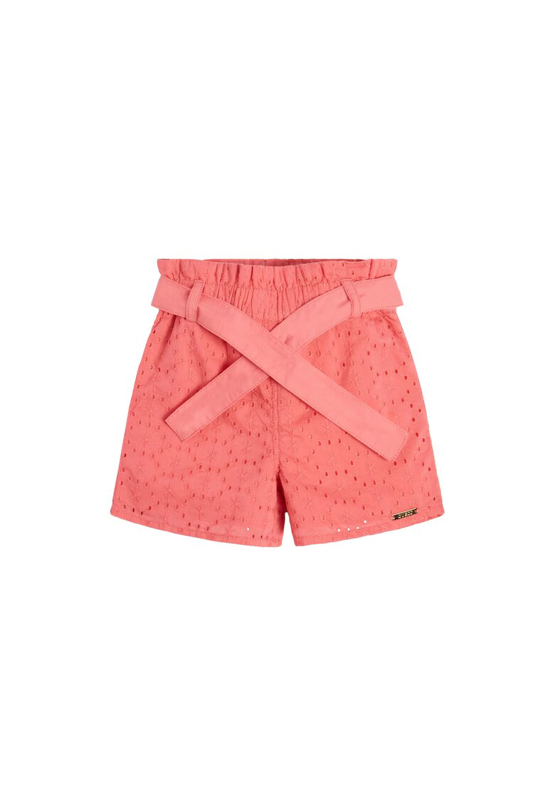 Guess Pantaloni scurti copii - Bumbac - Roz - Roz