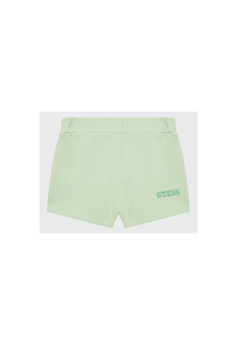 Guess Pantaloni scurti copii bumbac - Verde