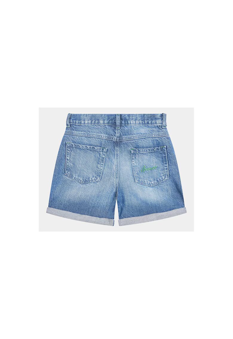 Guess Pantaloni scurti copii - Lyocell - Albastru