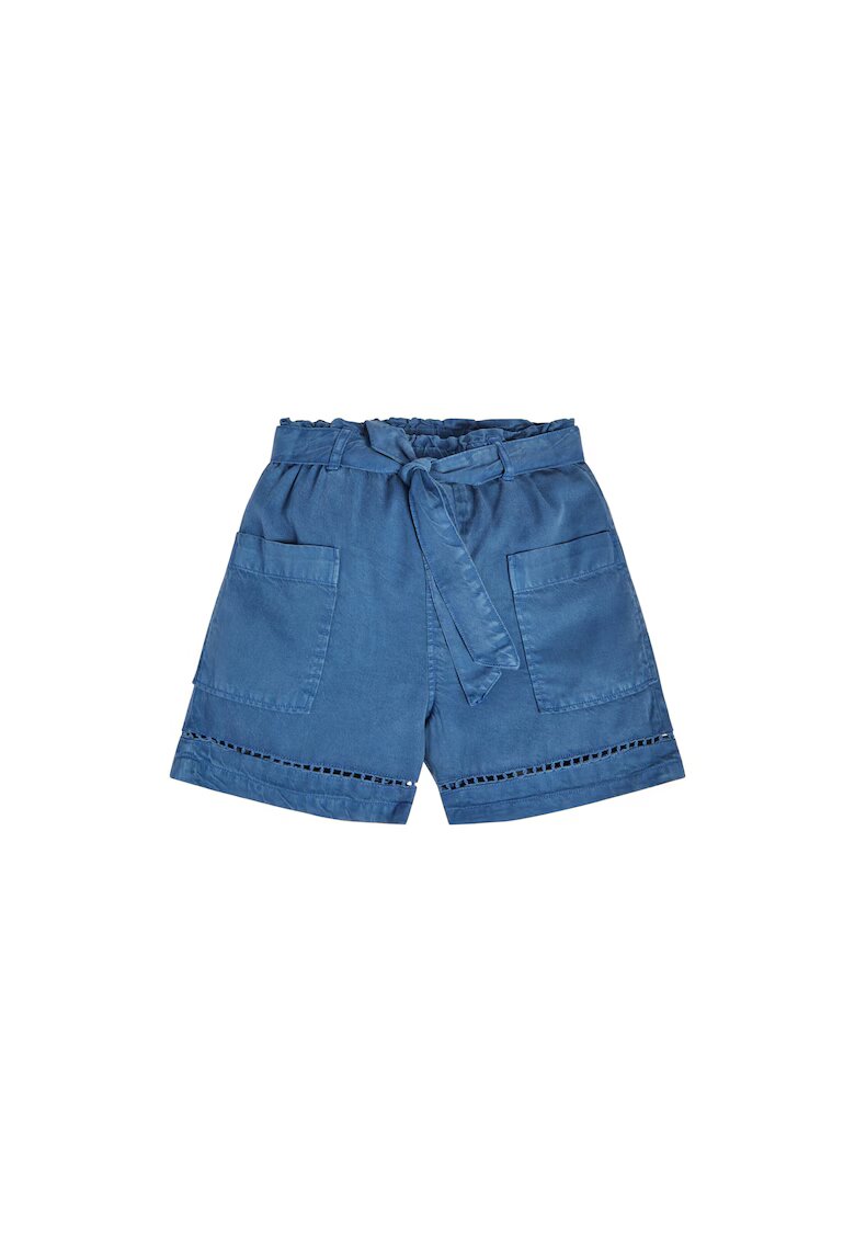 Guess Pantaloni scurti copii - Lyocell - Albastru - Albastru