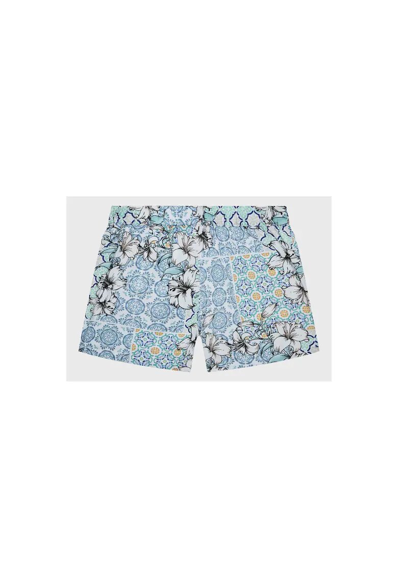Guess Pantaloni scurti copii - Viscoza - Albastru