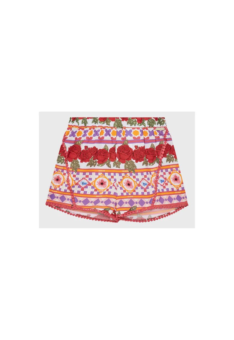 Guess Pantaloni scurti copii - Viscoza -Multicolor