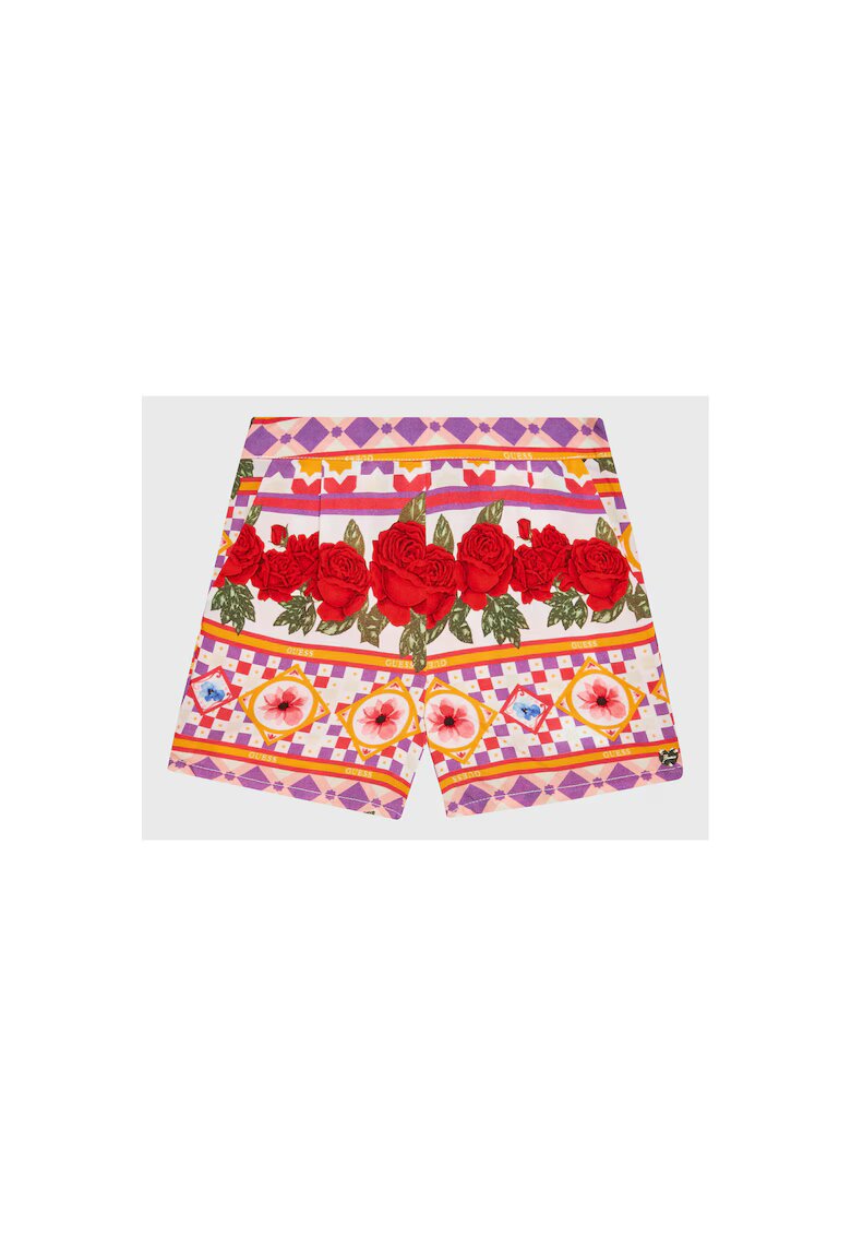 Guess Pantaloni scurti copii - Viscoza - Multicolor - Multicolor