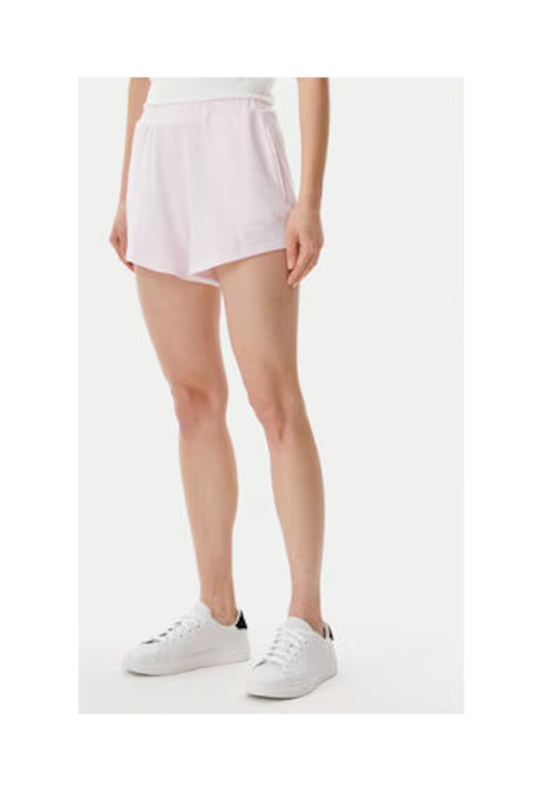 Guess Pantaloni scurti cu buzunare laterale si detaliu logo