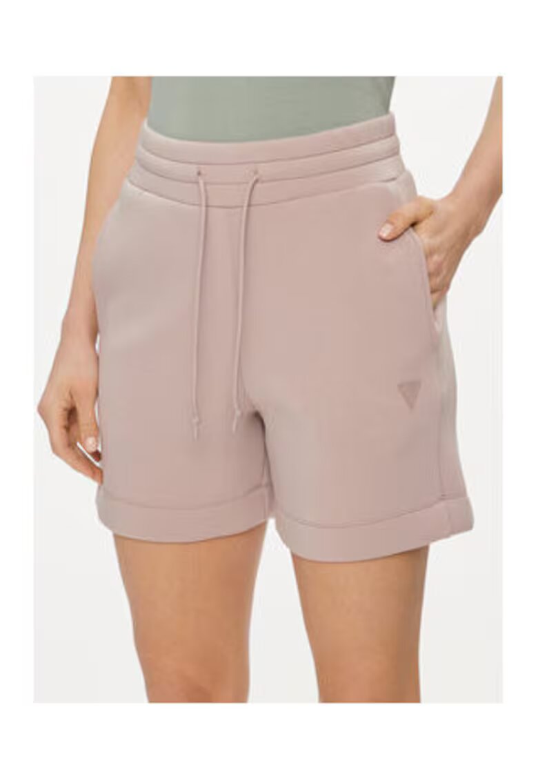 Guess Pantaloni scurti Cu Siret in Talie