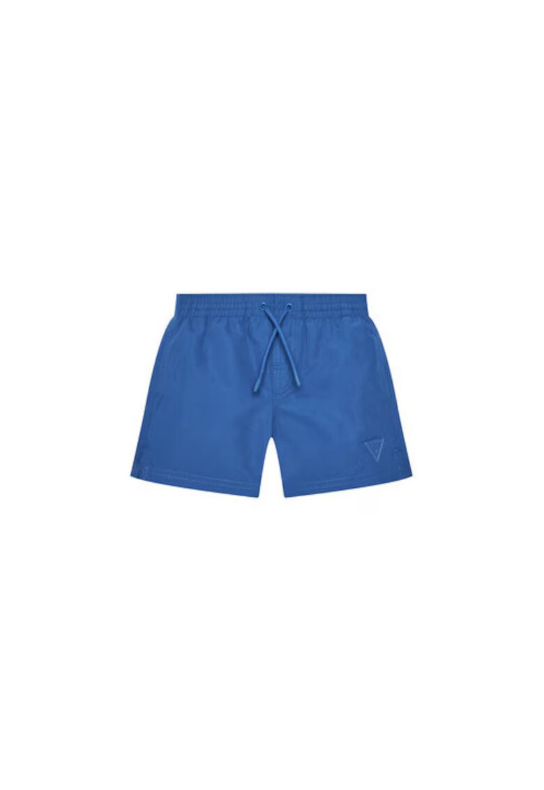 Guess Pantaloni Scurti De Baie Cu Detaliu Logo -