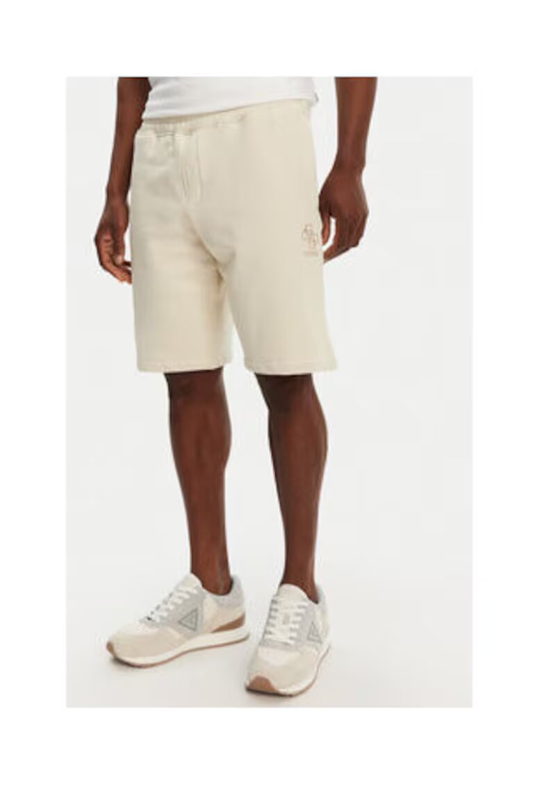 Guess Pantaloni scurti din amestec de bumbac