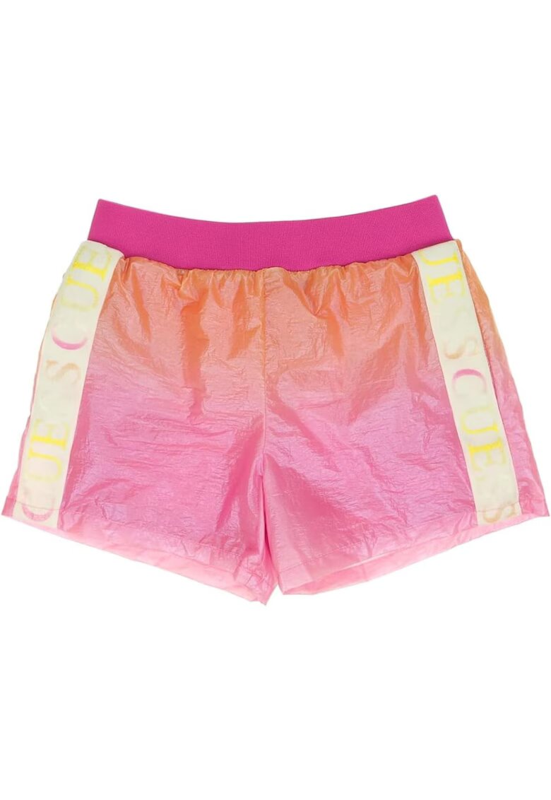 Guess Pantaloni scurti sport pentru fete - poliester roz -