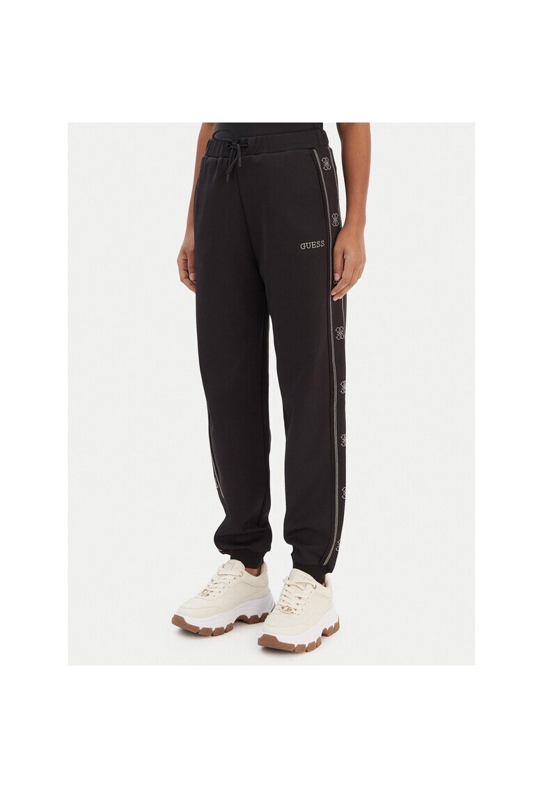 Guess Pantaloni sport dama negru - trening