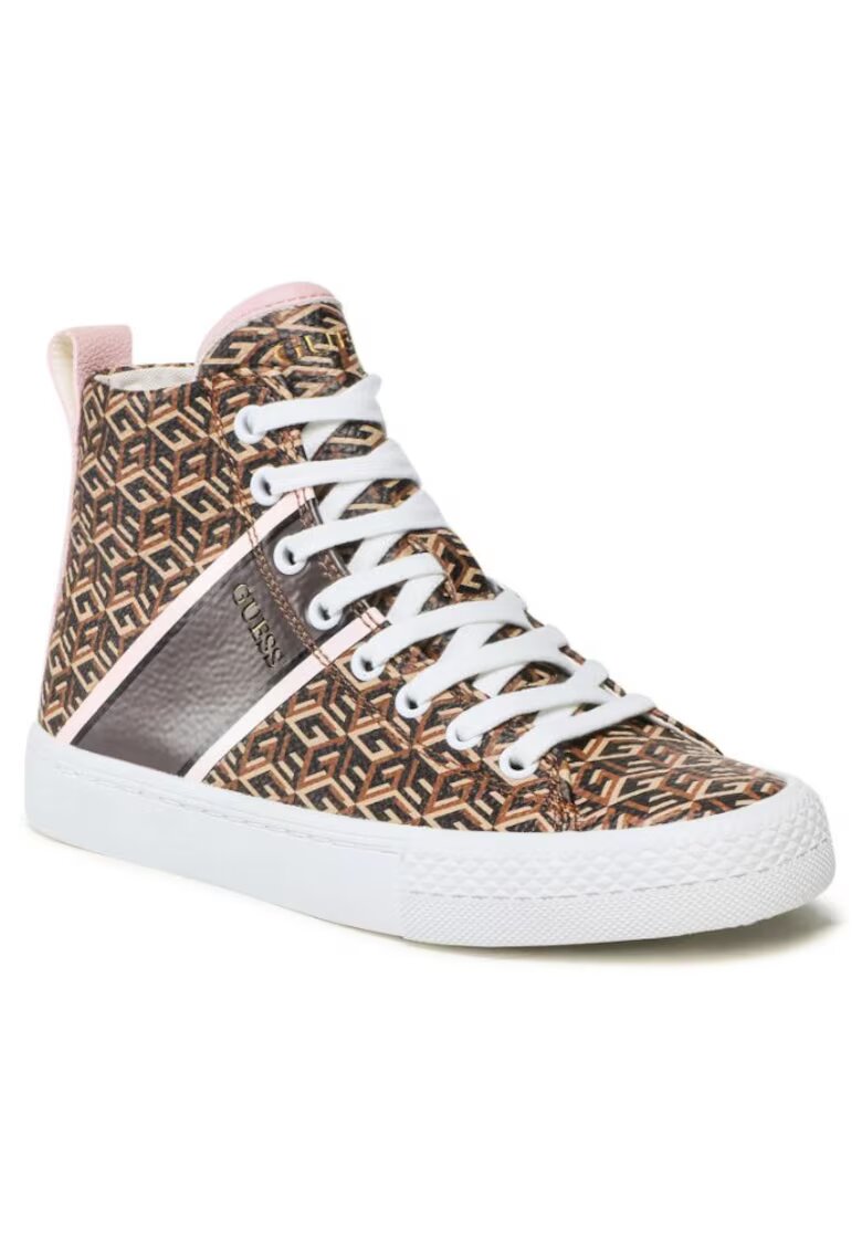 Guess Pantofi dama Piele ecologica - Maro - Maro