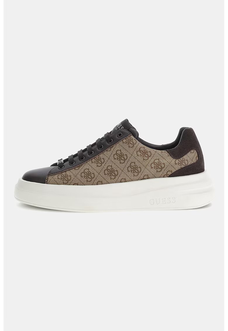 Guess Pantofi sport cu logo - Maro/Bej