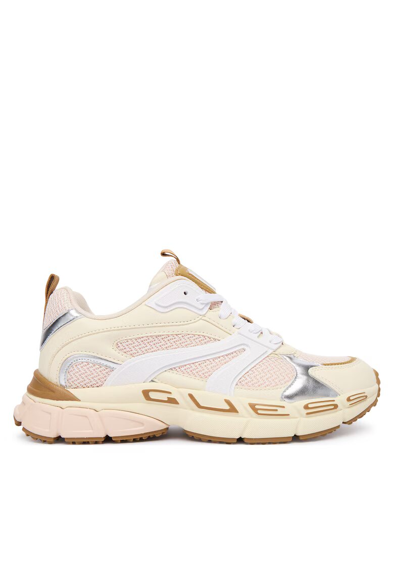 Guess Pantofi sport dama - FLFBVL ELE12 - tesatura - bej