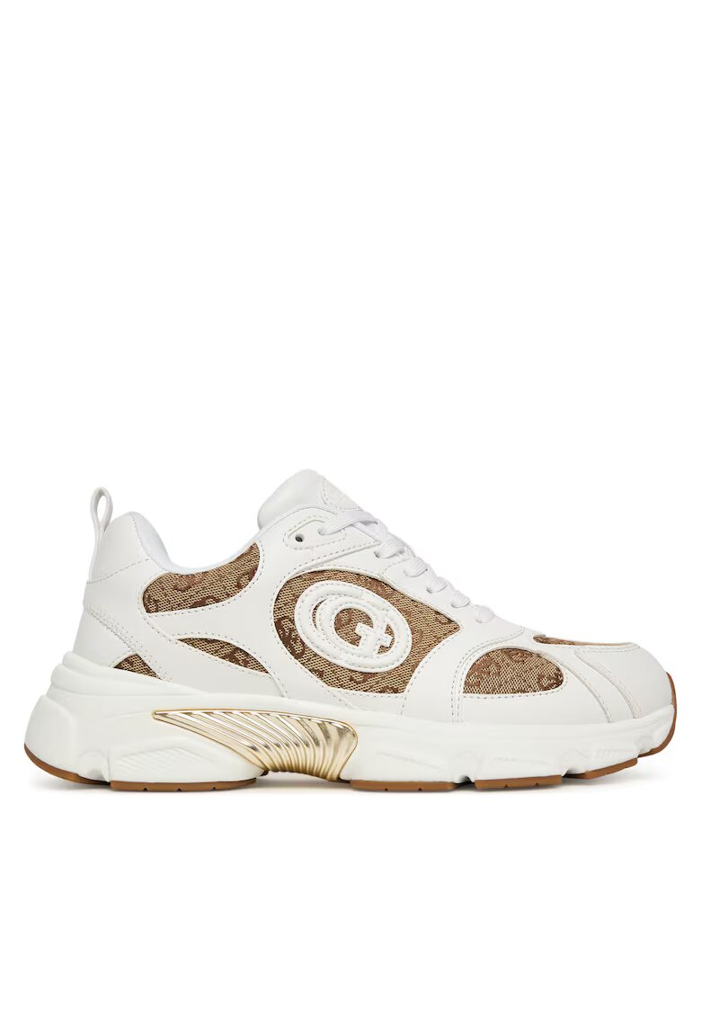 Guess Pantofi sport dama maro - piele ecologica