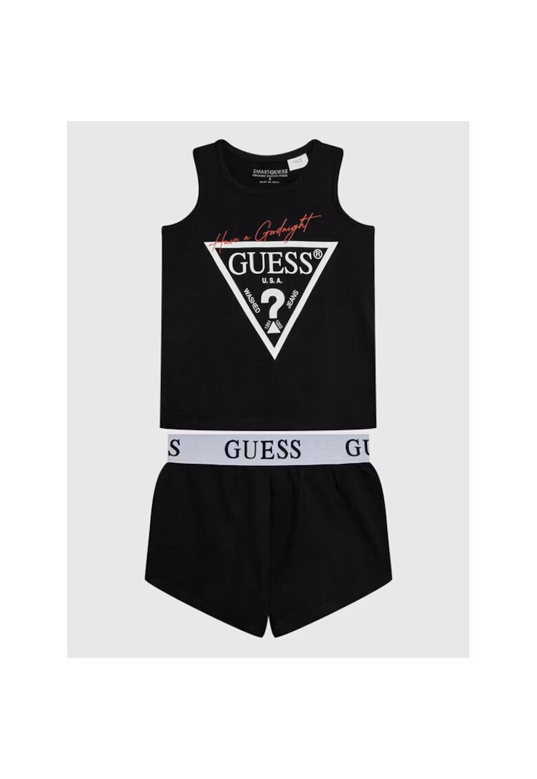 Guess Pijama copii - 660456 - Negru - Bumbac