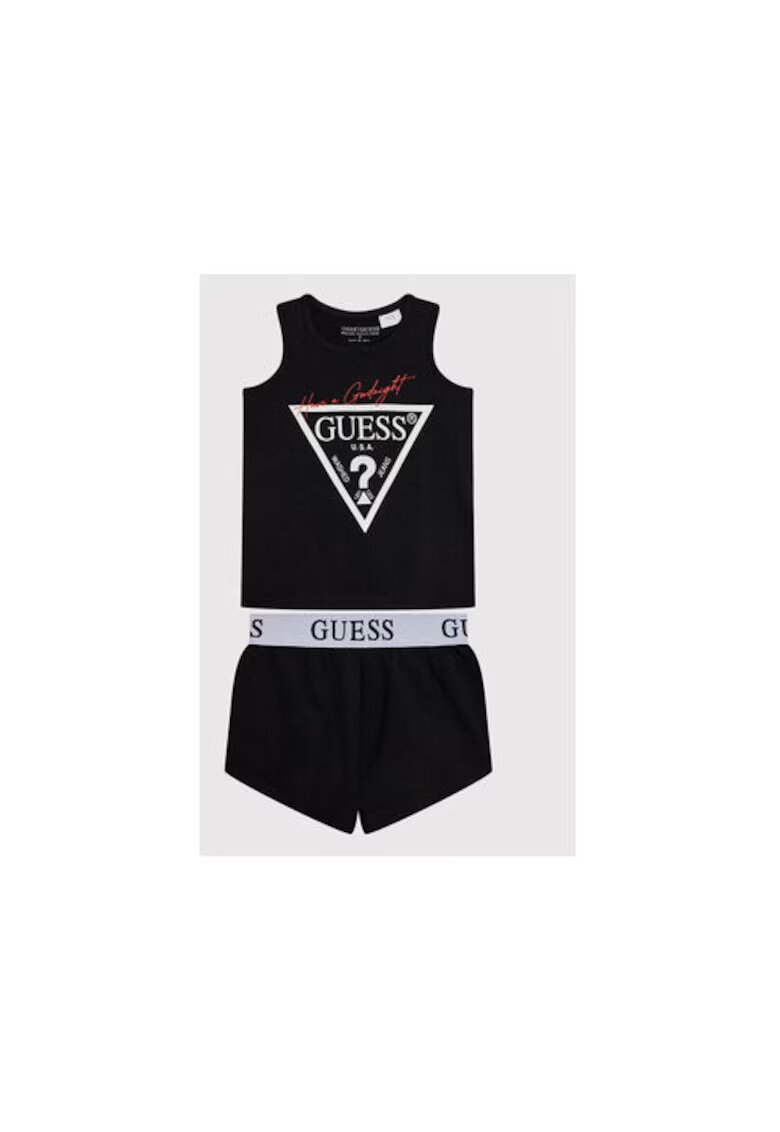 Guess Pijama din bumbac organic -