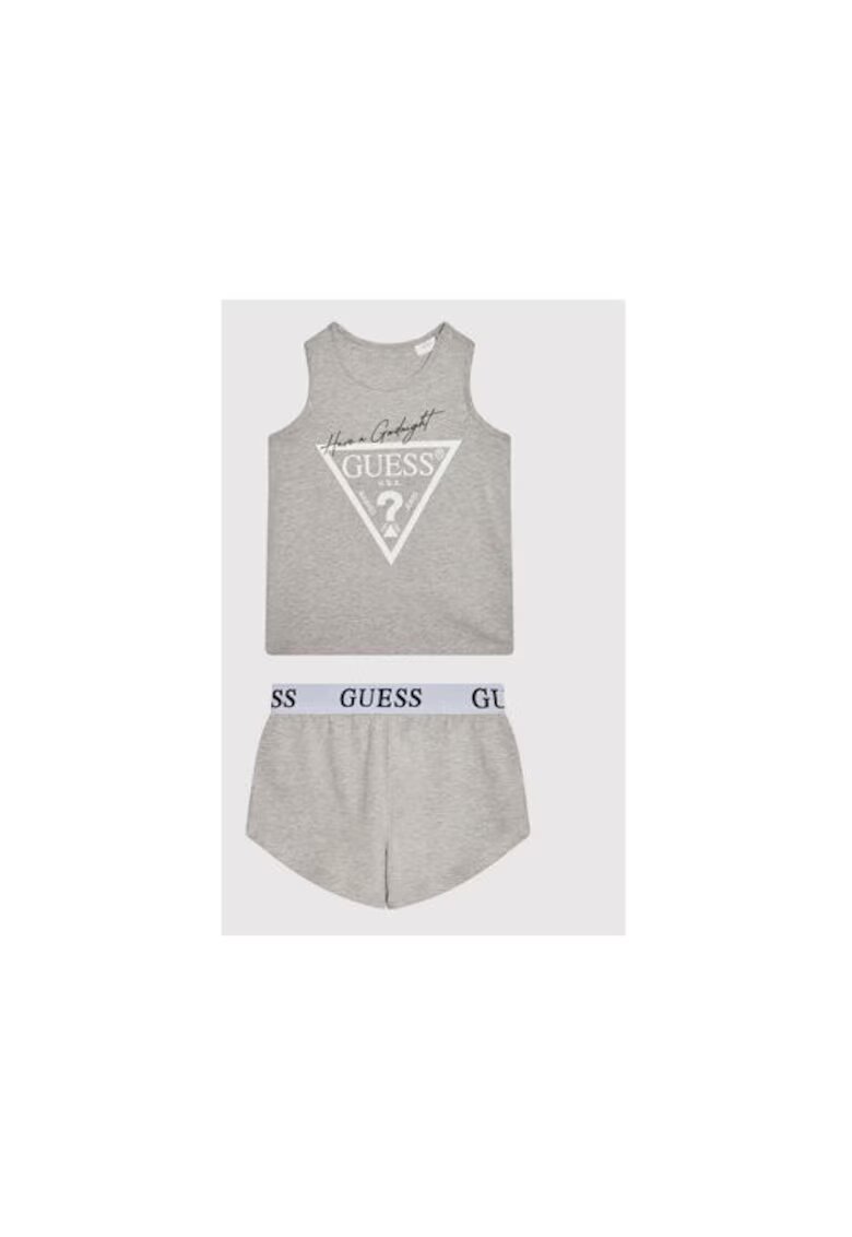 Guess Pijama scurta cu logo