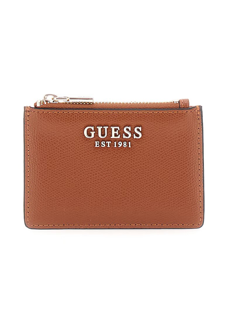 Guess Portcart din piele ecologica - Portocaliu stins