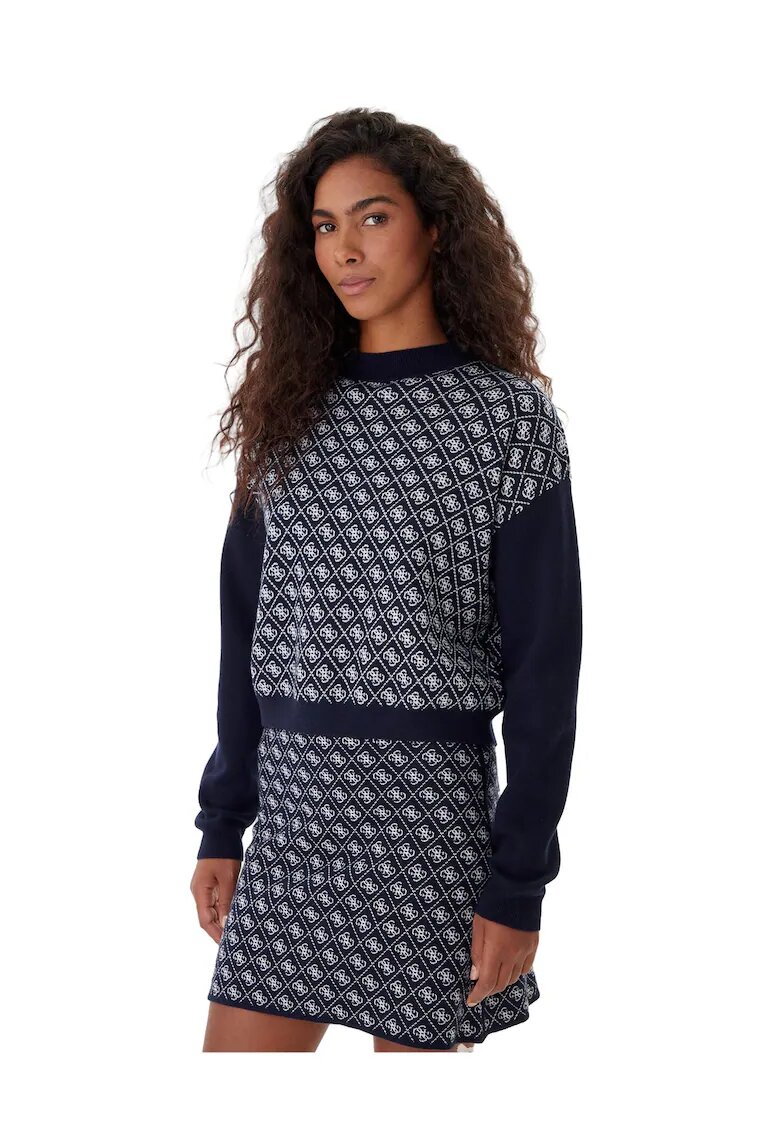 Guess Pulover pentru dama bleumarin