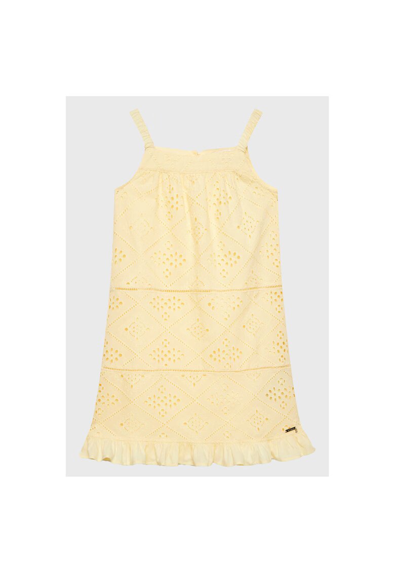 Guess Rochie fete - 302190485 - Bumbac - Galben - Galben