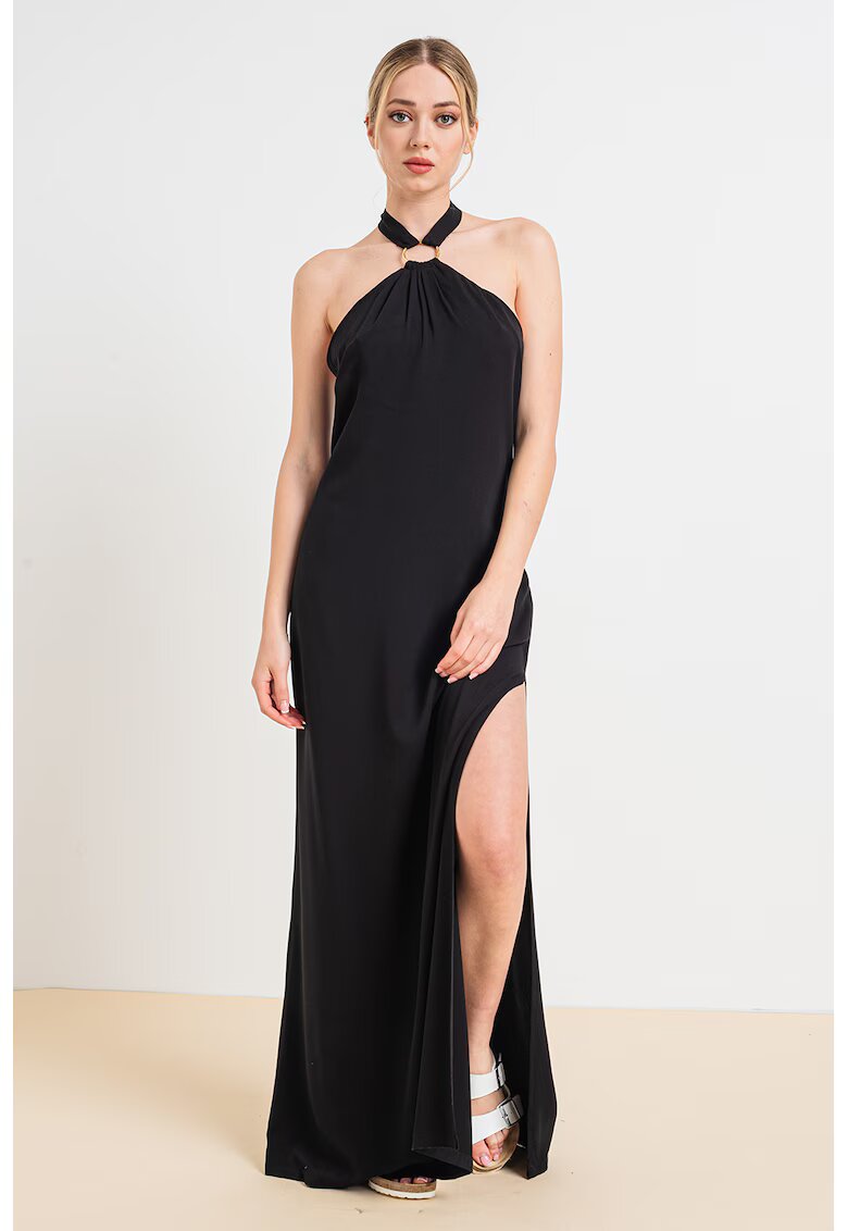 Guess Rochie halter de plaja - Negru