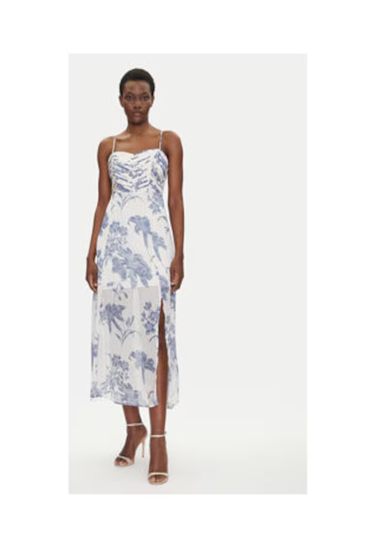 Guess Rochie midi cu model floral