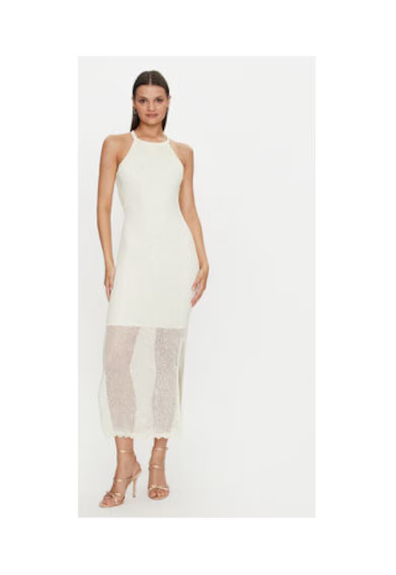 Guess Rochie midi uni bodycon