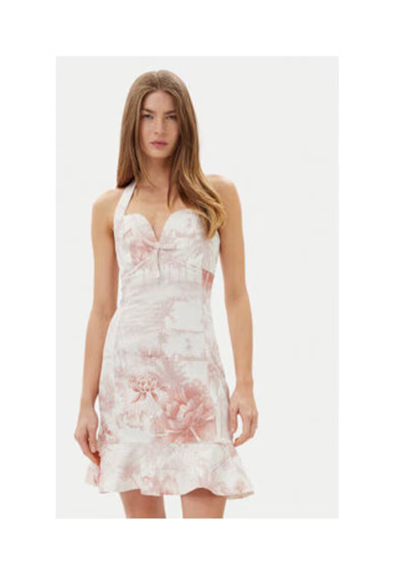Guess Rochie mini cu imprimeu floral