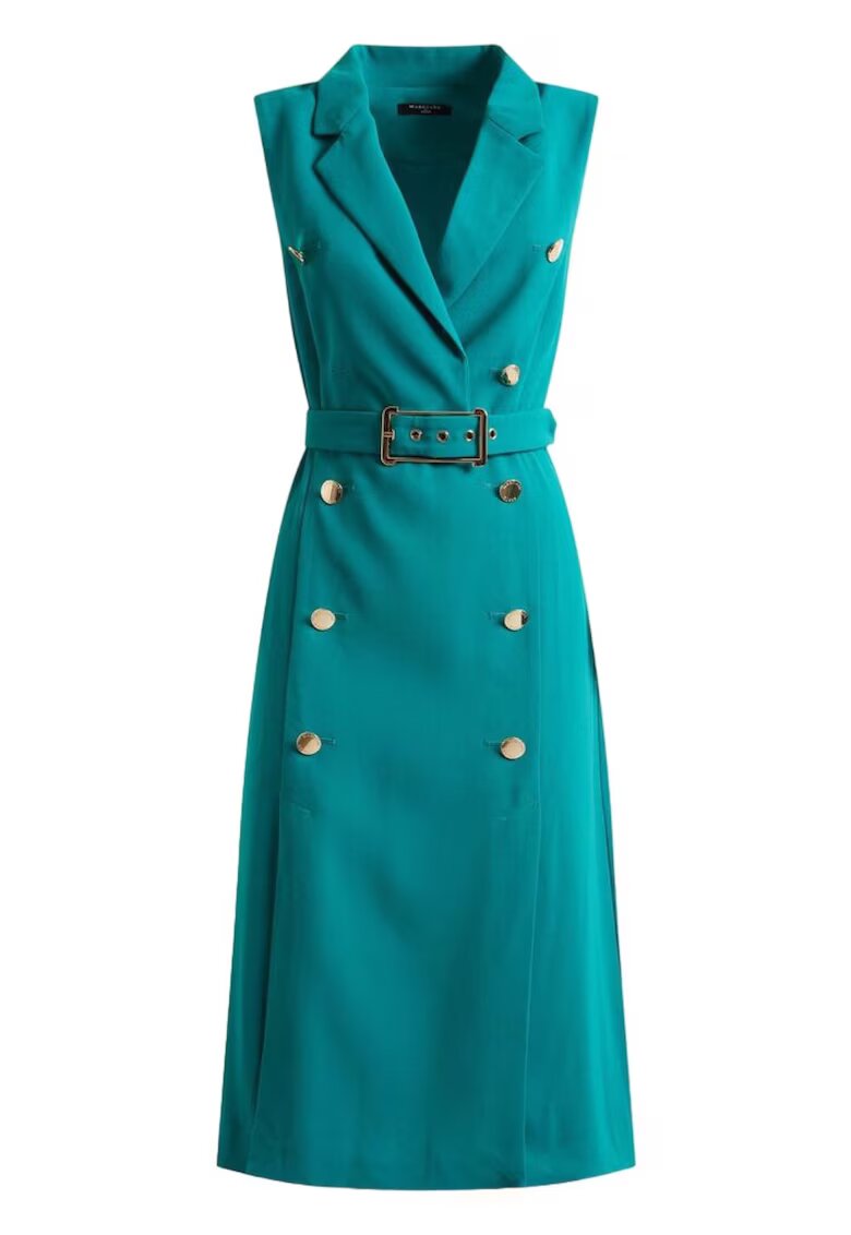 Guess Rochie - Poliester - Verde -
