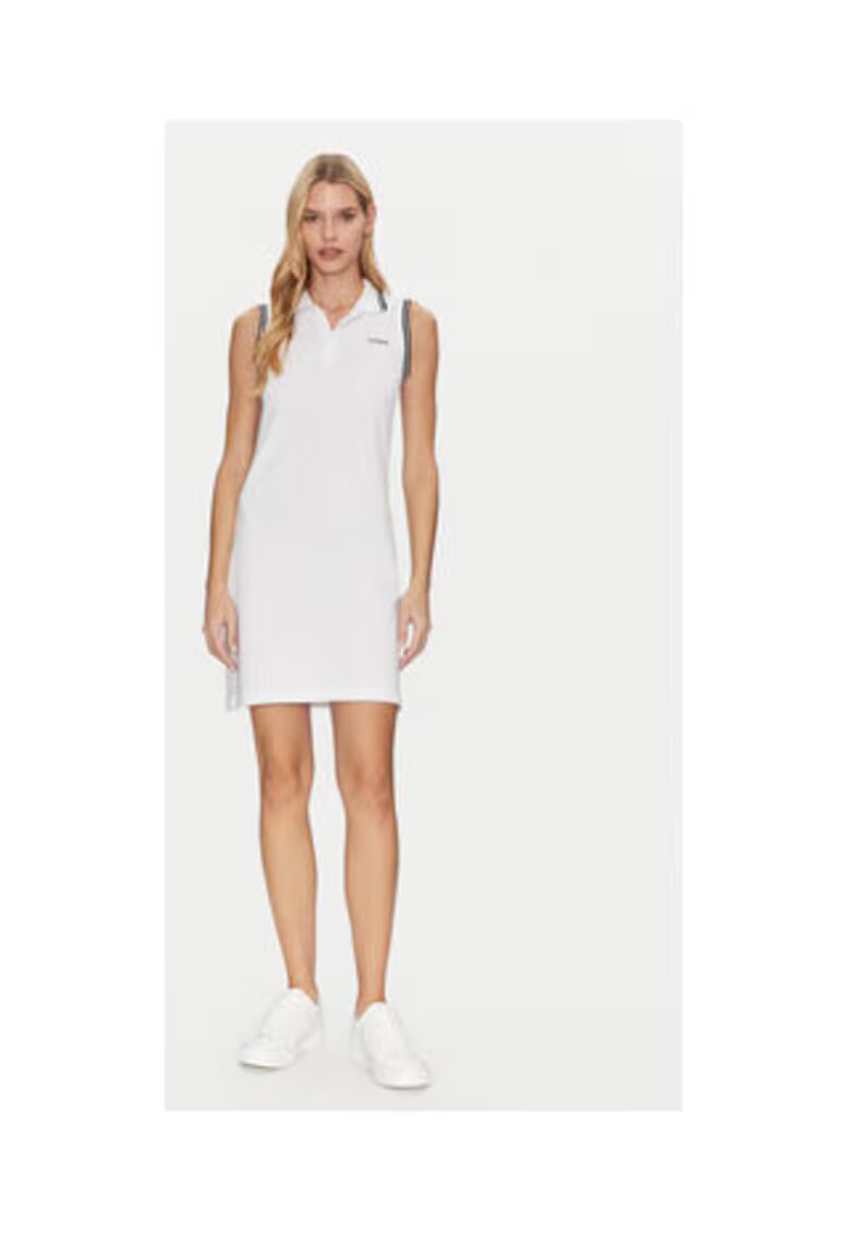 Guess Rochie polo bodycon cu logo -