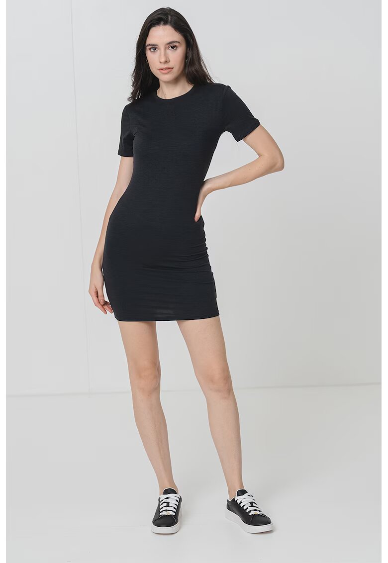 Guess Rochie scurta bodycon - Negru