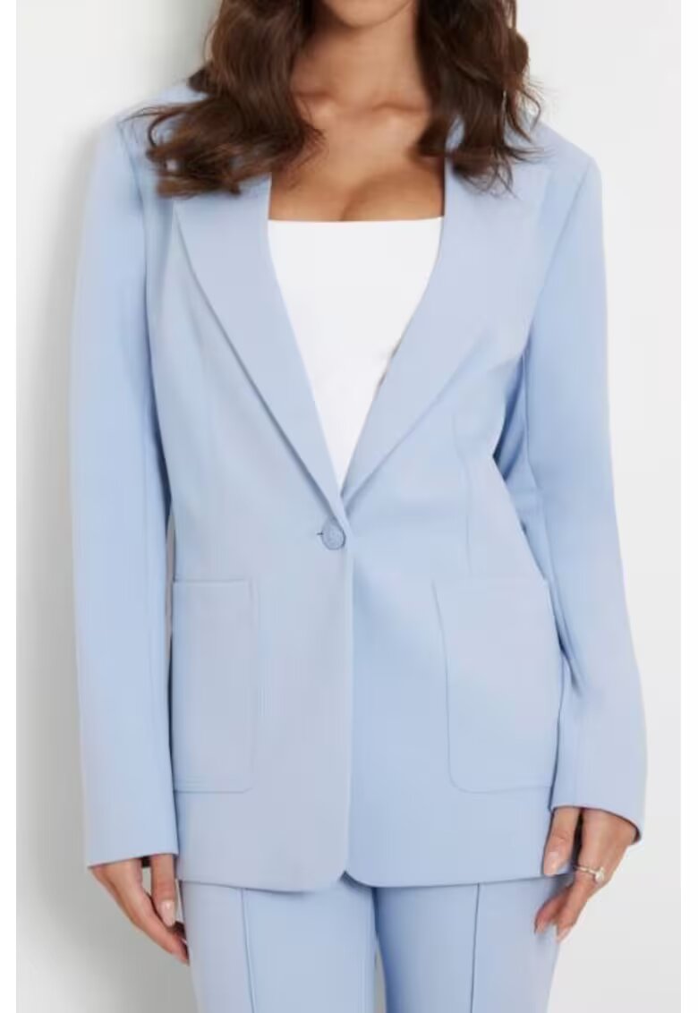 Guess Sacou dama Poliester/Elastan - Albastru