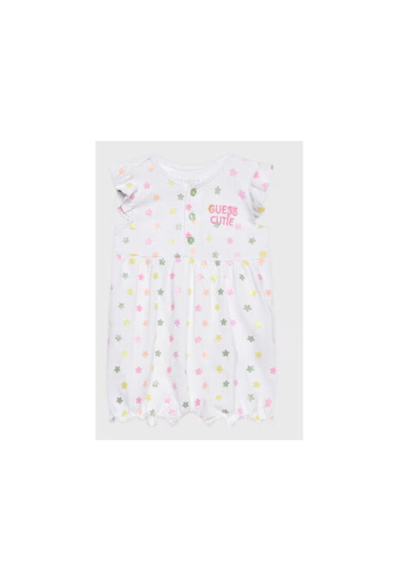 Guess Salopeta scurta cu imprimeu grafic -