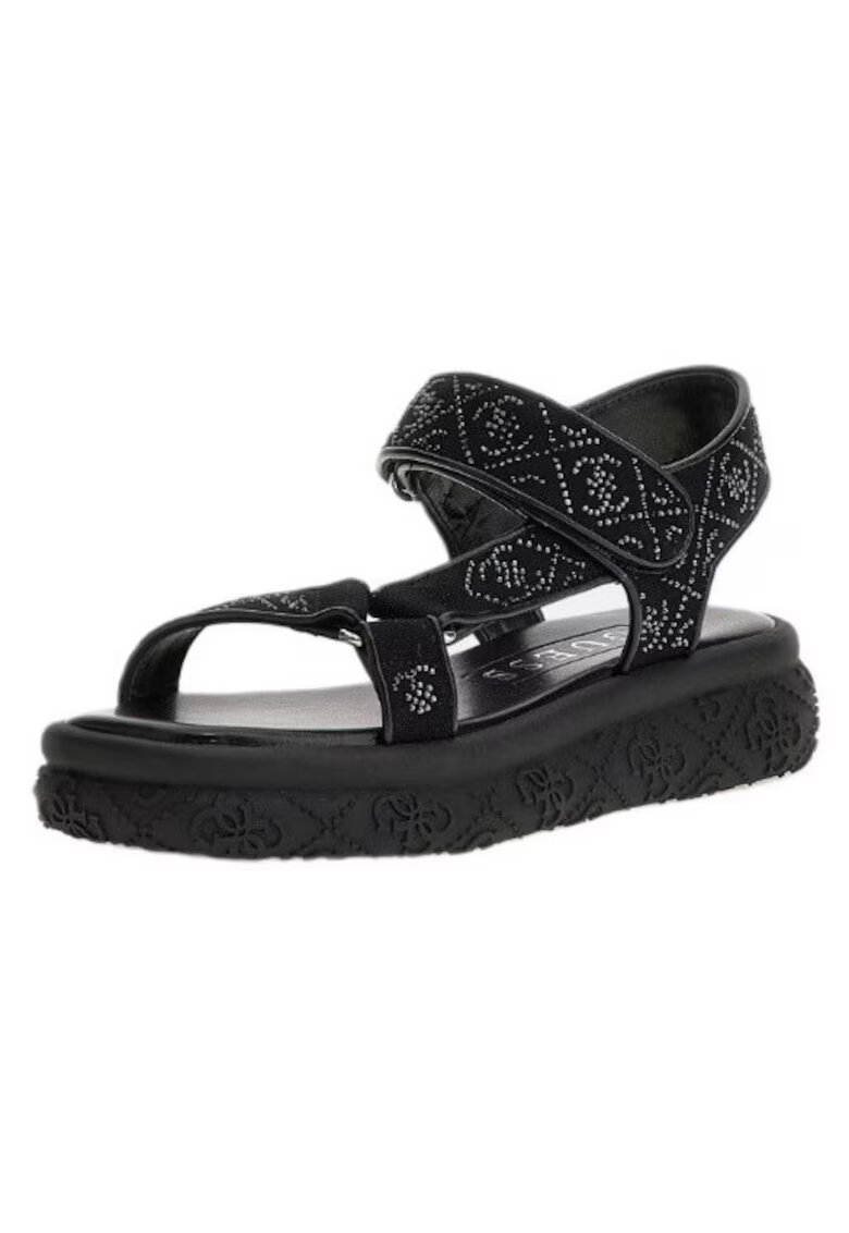 Guess Sandale dama Sintetic - Negru -