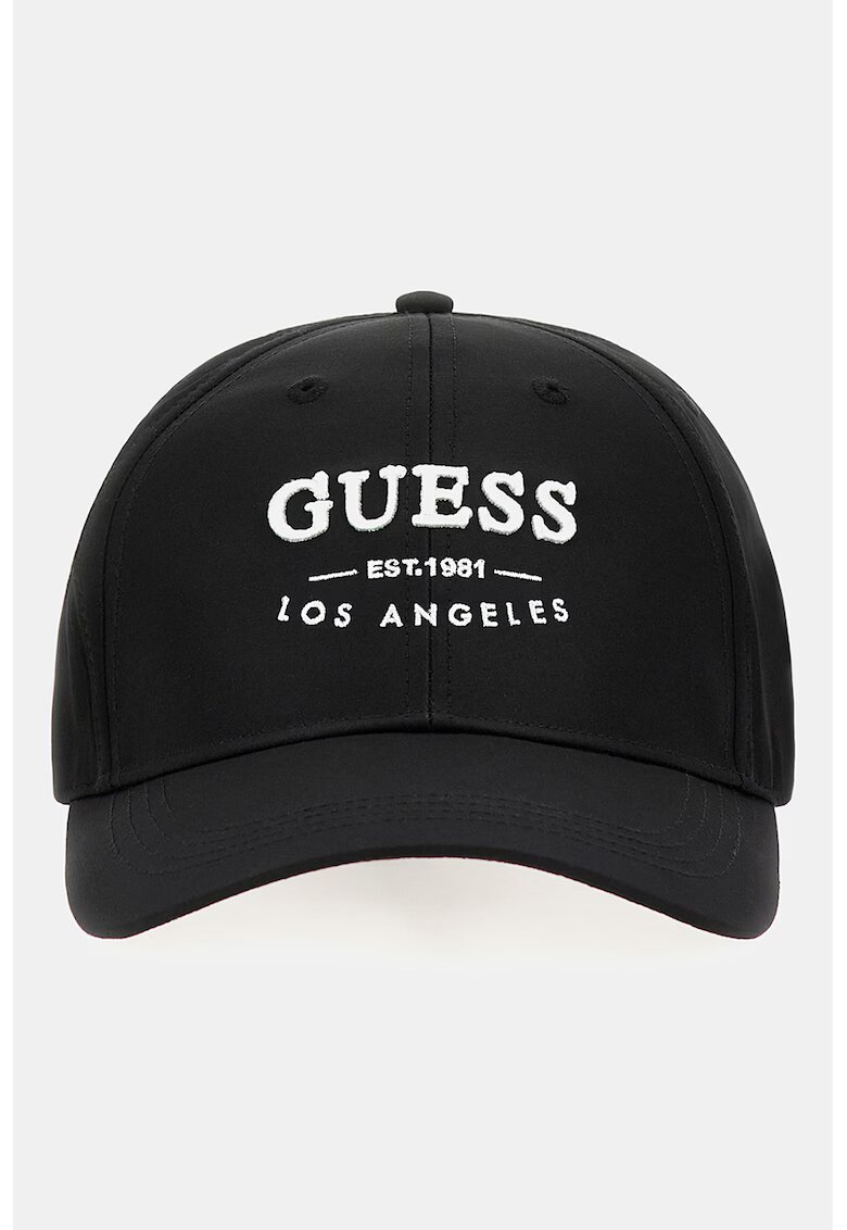 Guess Sapca cu broderie logo - Negru