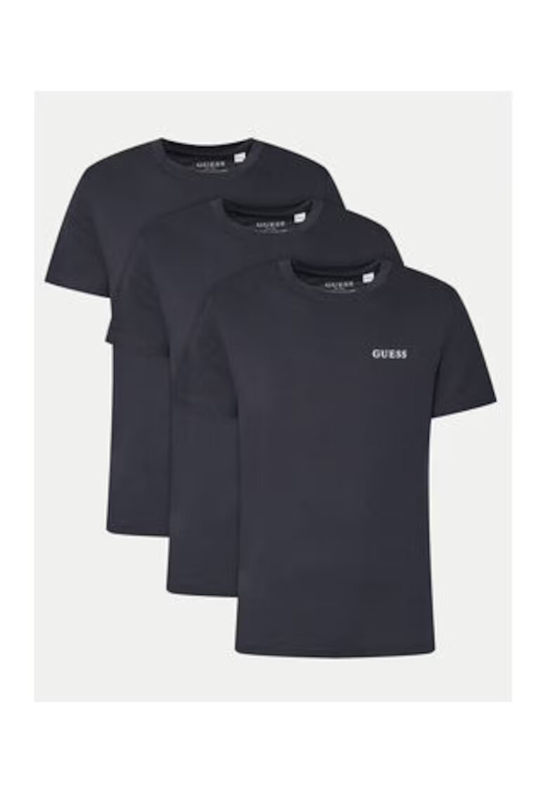 Guess Set de 3 tricouri barbatesti din bumbac