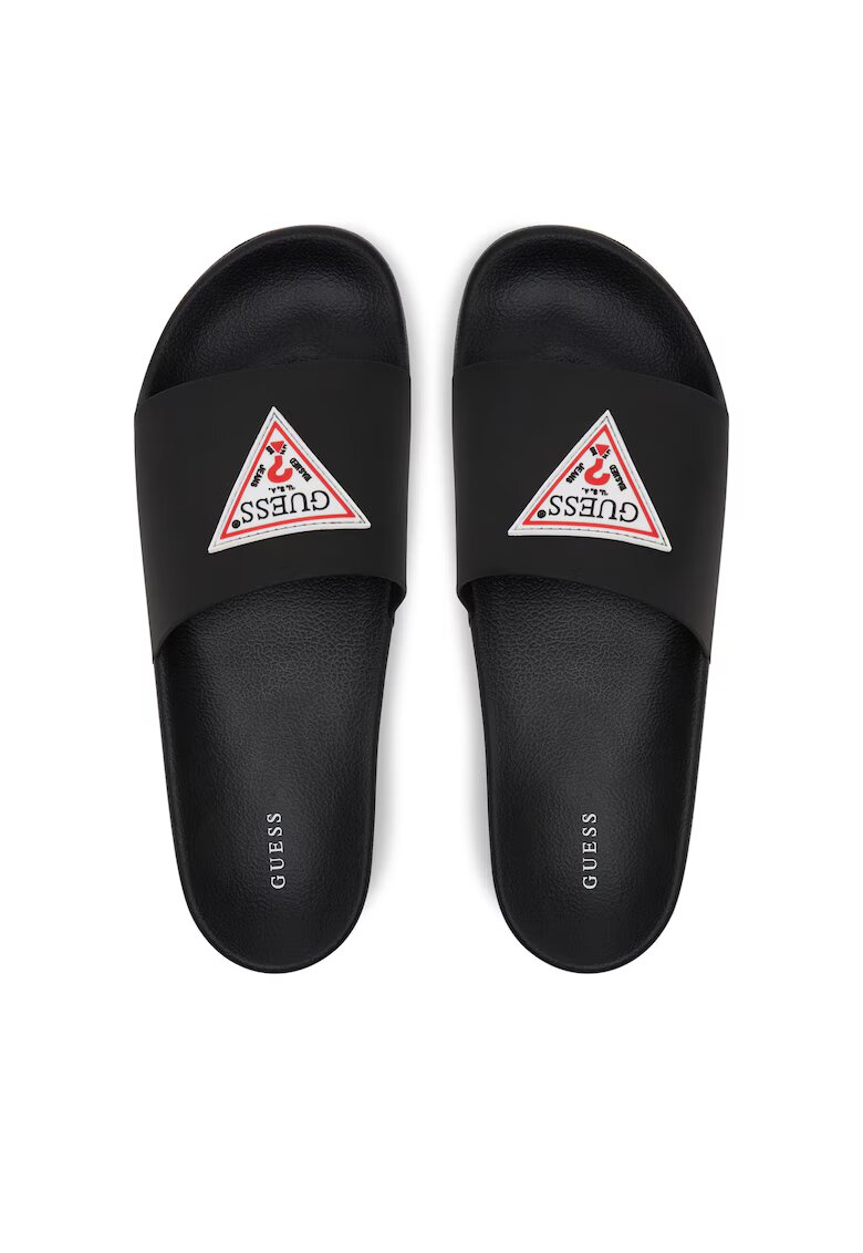 Guess Slapi barbati - material sintetic - negru