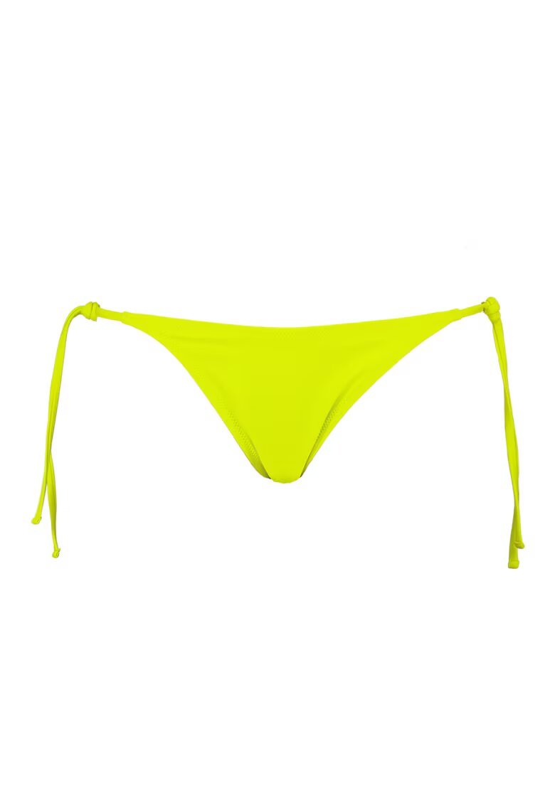 Guess Slip cu aplicatii cu strasuri - Verde neon