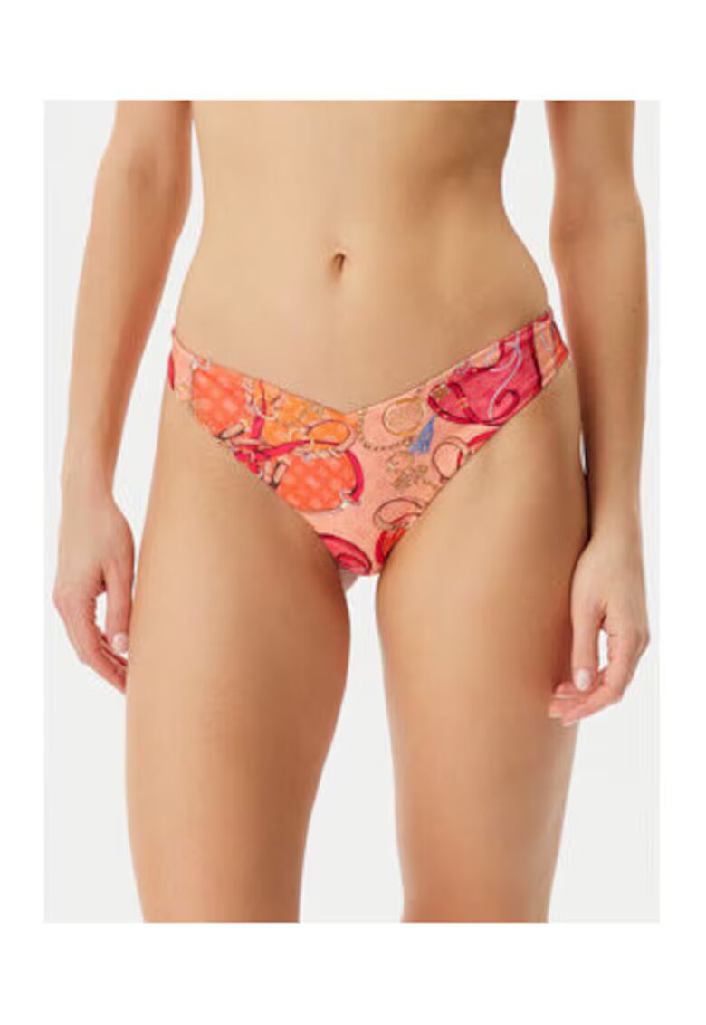 Guess Slip cu imprimeu abstract