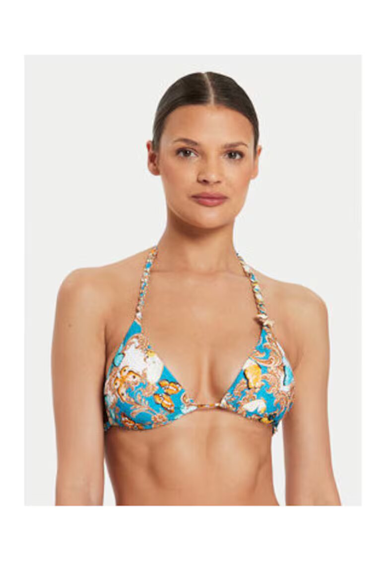 Guess Sutien Triunghi Cu Flori -