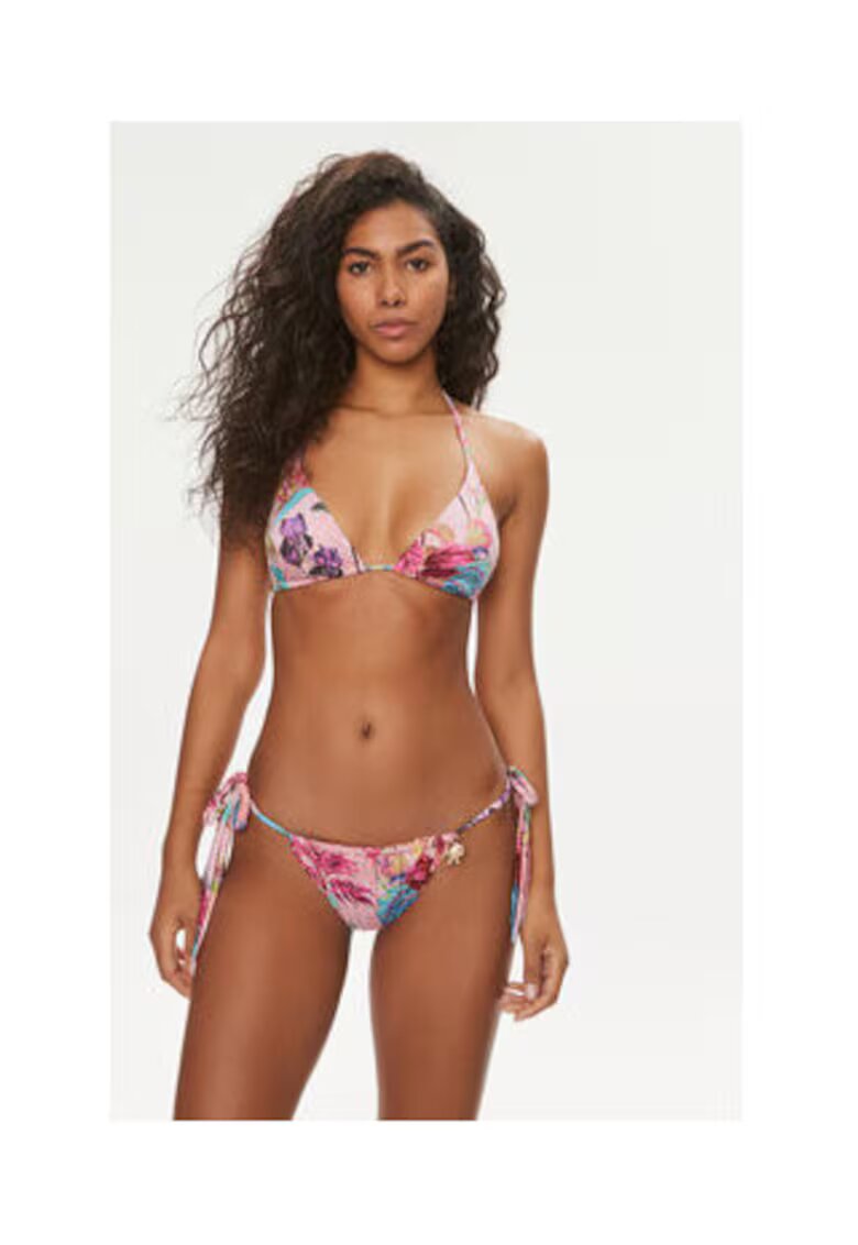 Guess Sutien Triunghi Cu imprimeu