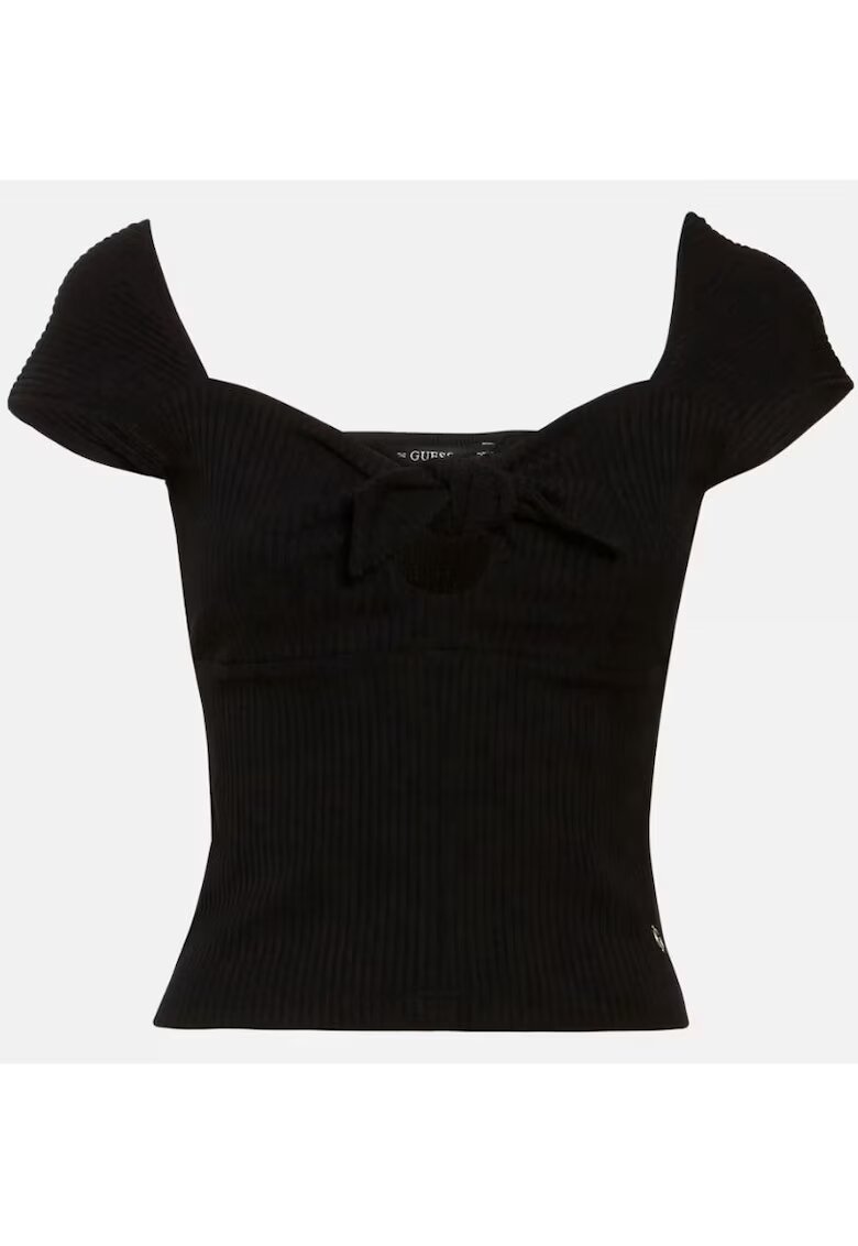 Guess Top cu detaliu cu fundita
