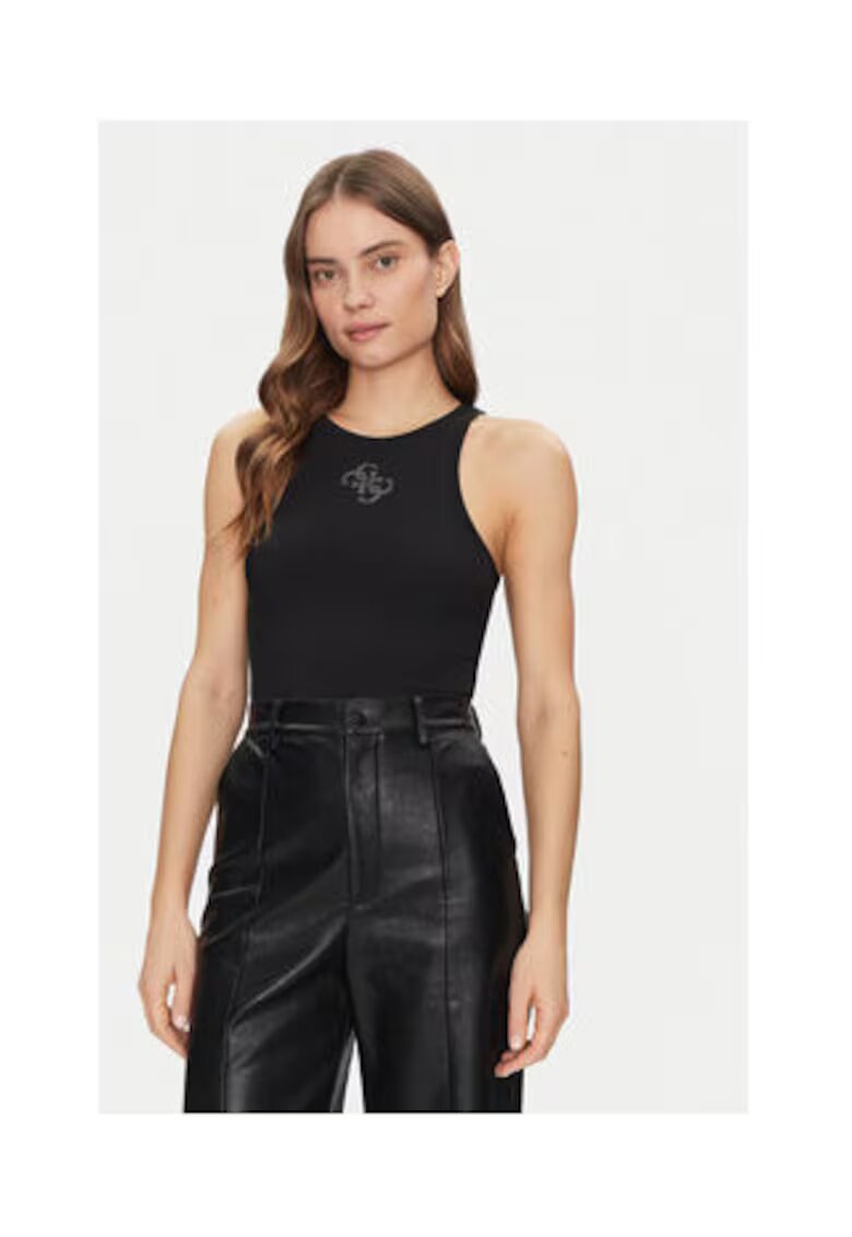 Guess Top cu imprimeu logo -