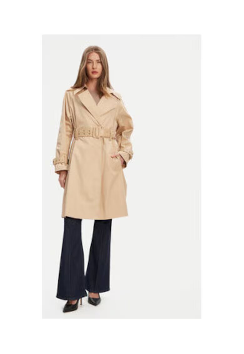 Guess Trench cu curea in talie