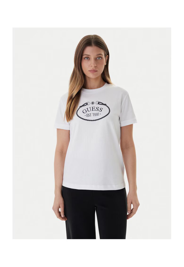 Guess Tricou - Alb